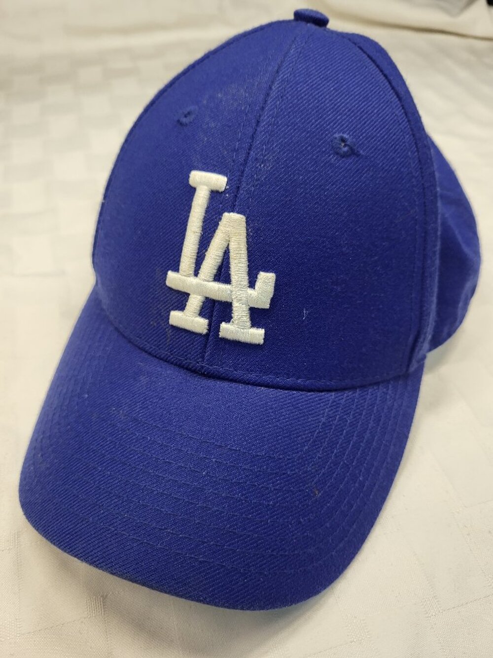 MLB LA Dodgers Velcro Adjustable Men's Baseball Cap #50